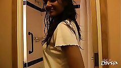 Indian Teen Divya Shaking Hot Ass In Shower